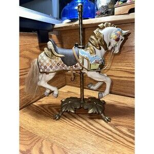 The American Carousel by Tobin Fraley Vintage Collectors Horse Signed W/Base